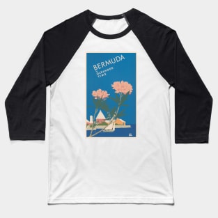 Bermuda travel poster Baseball T-Shirt